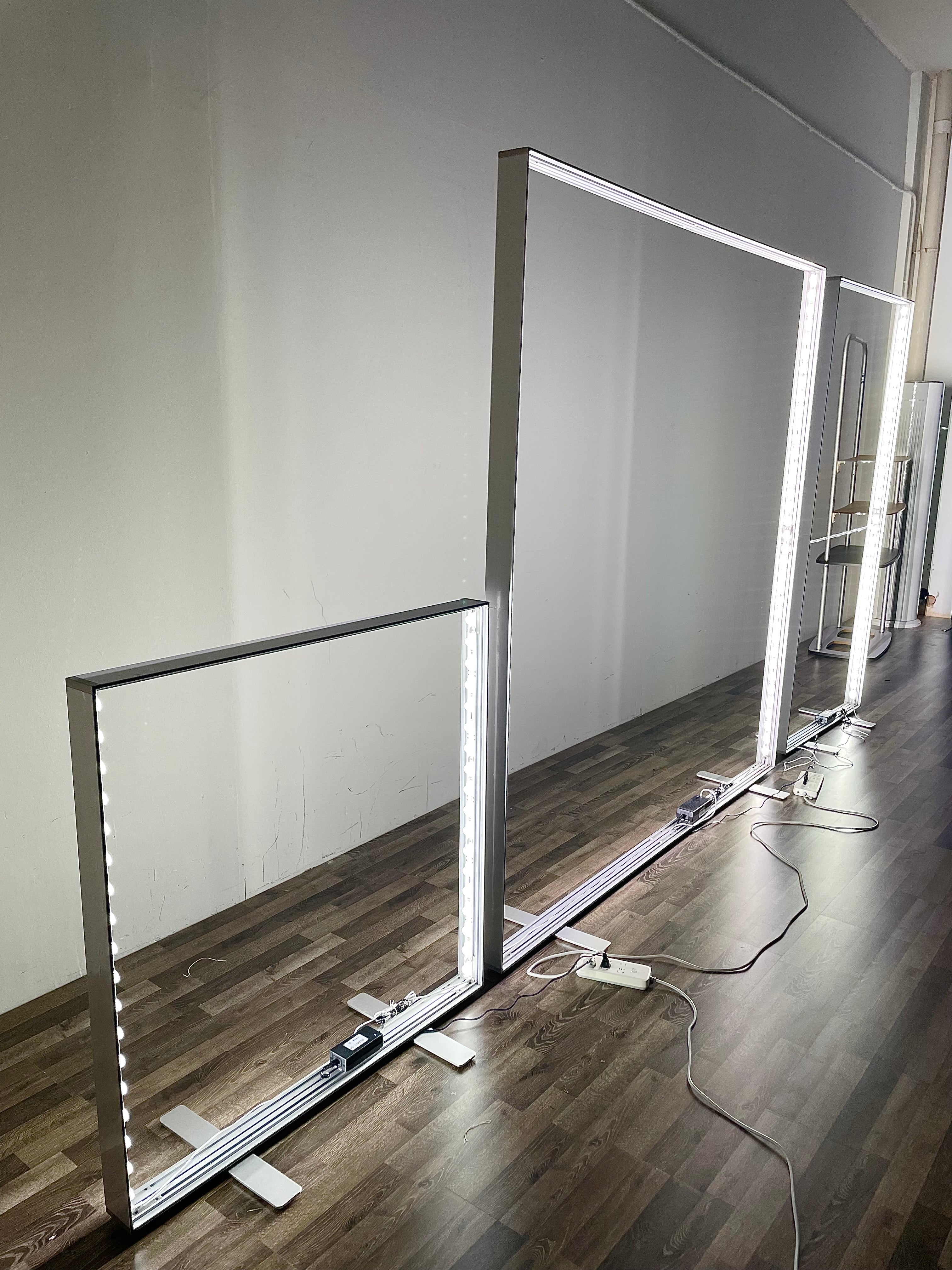 SEG Frameless Fabric Led Light Box Display - 0.85m W x 2m H