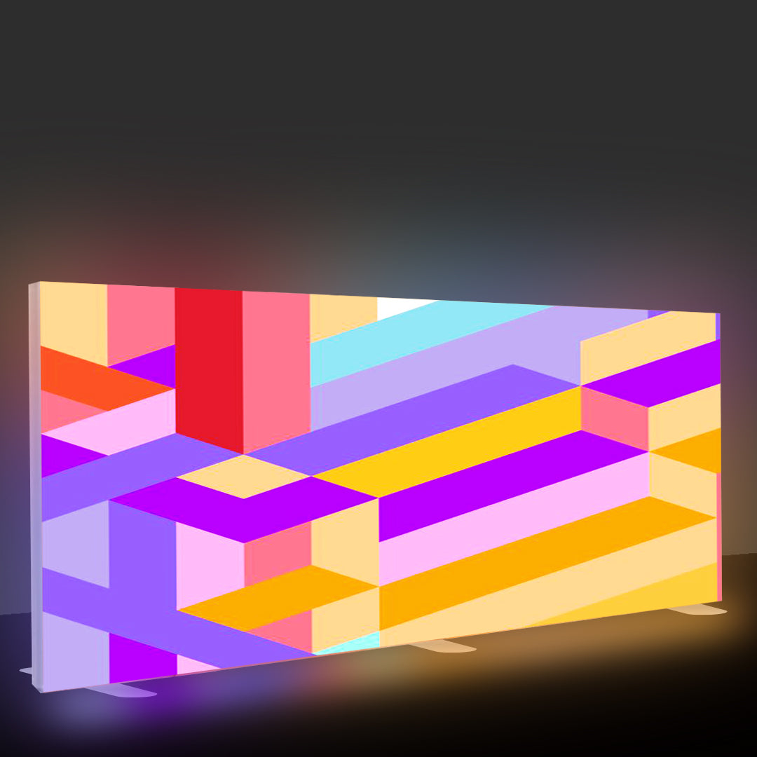 SEG Frameless Fabric Led Light Box Display - 5m W x 2.5m H
