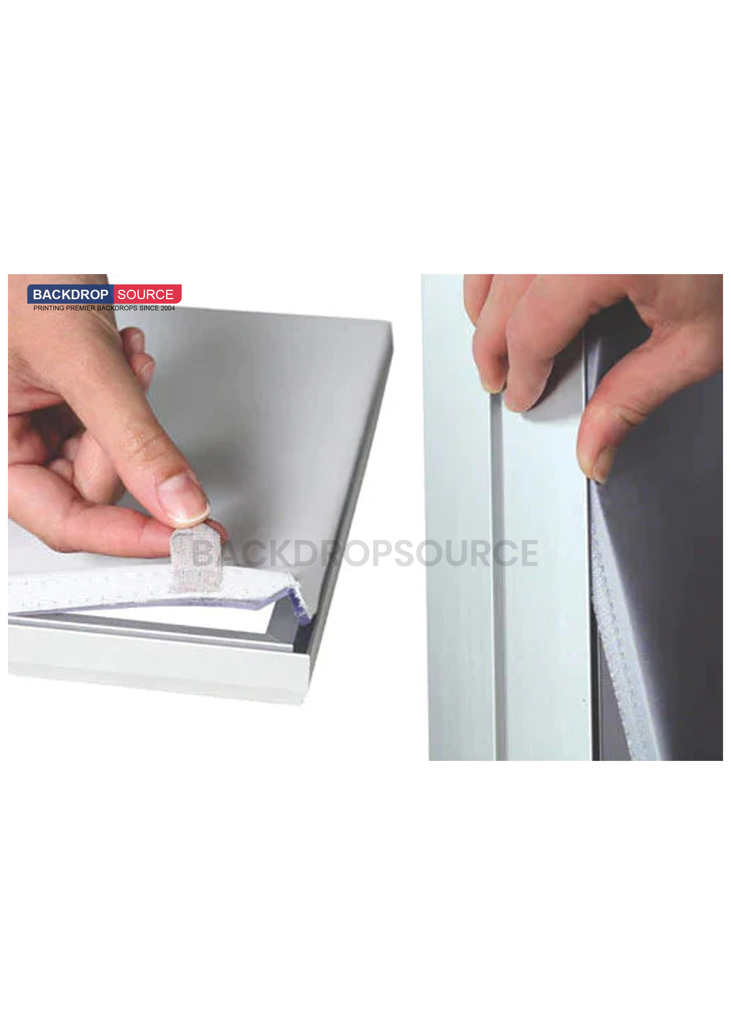 SEG Frameless Fabric Led Light Box Display - 6m W x 2.5m  H