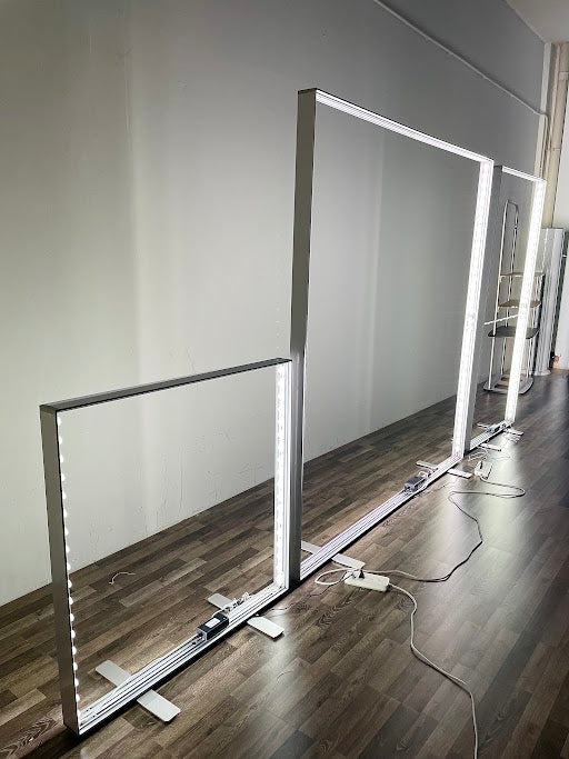 Caja de luz de tela LED SEG sin marco