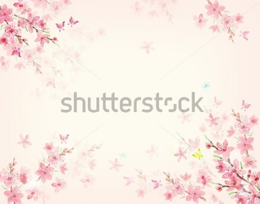 Floral Pink Theme  Backdrop
