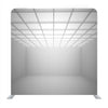 3d illustration  interior  square cellular Backdrop