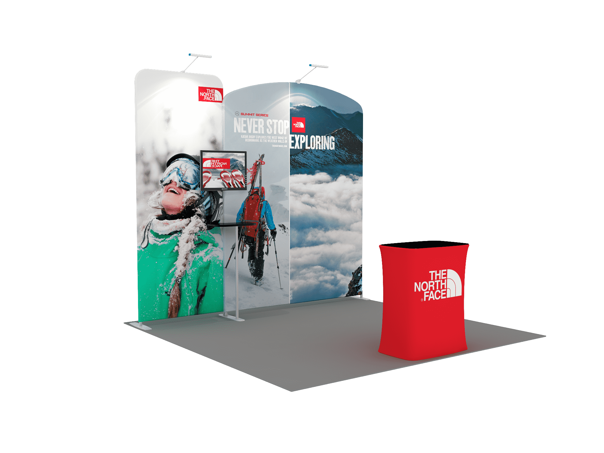Pantalla de exhibición portátil de 3m - Modelo 2