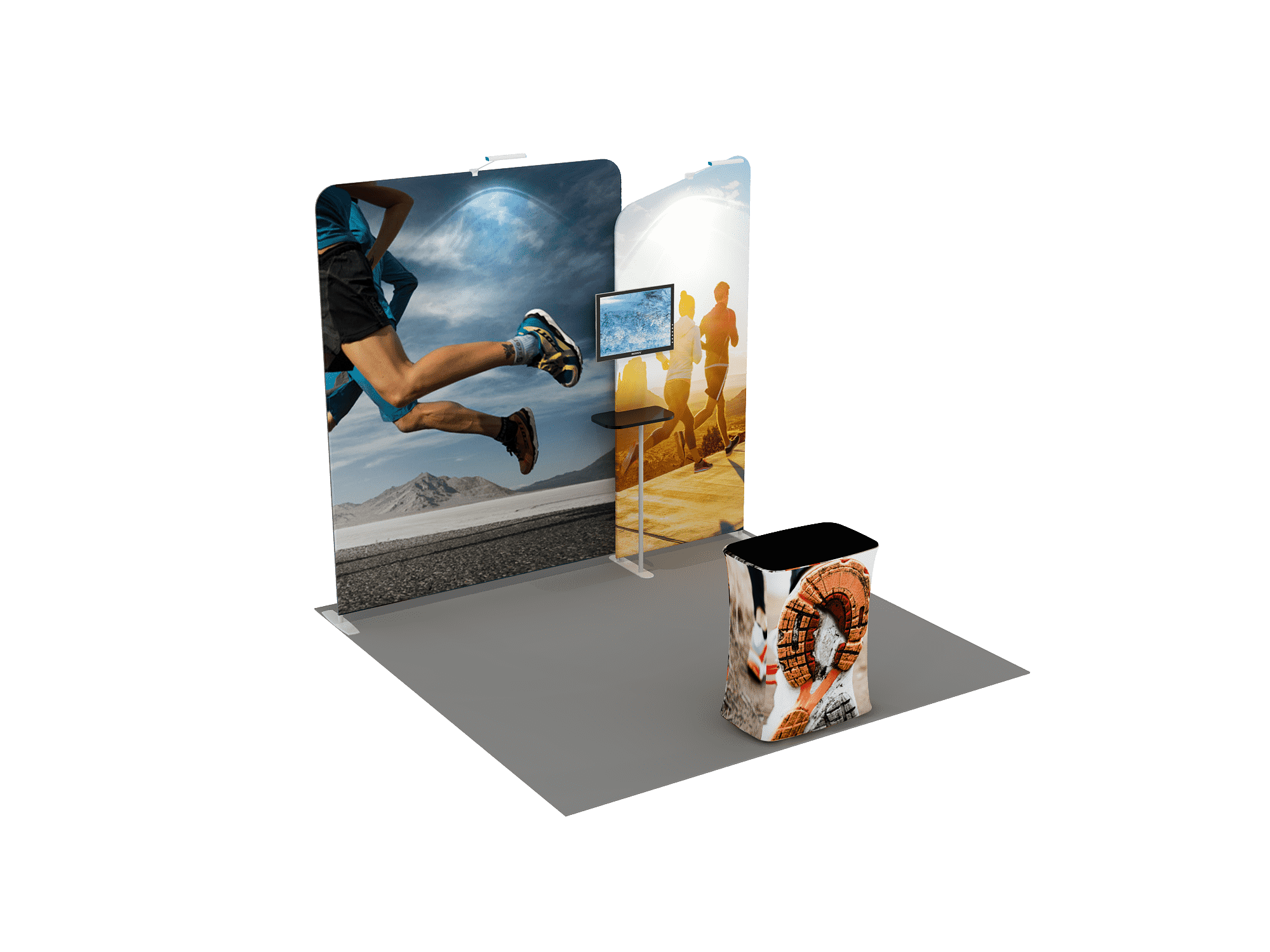 Pantalla de exhibición portátil de 3m - Modelo 3