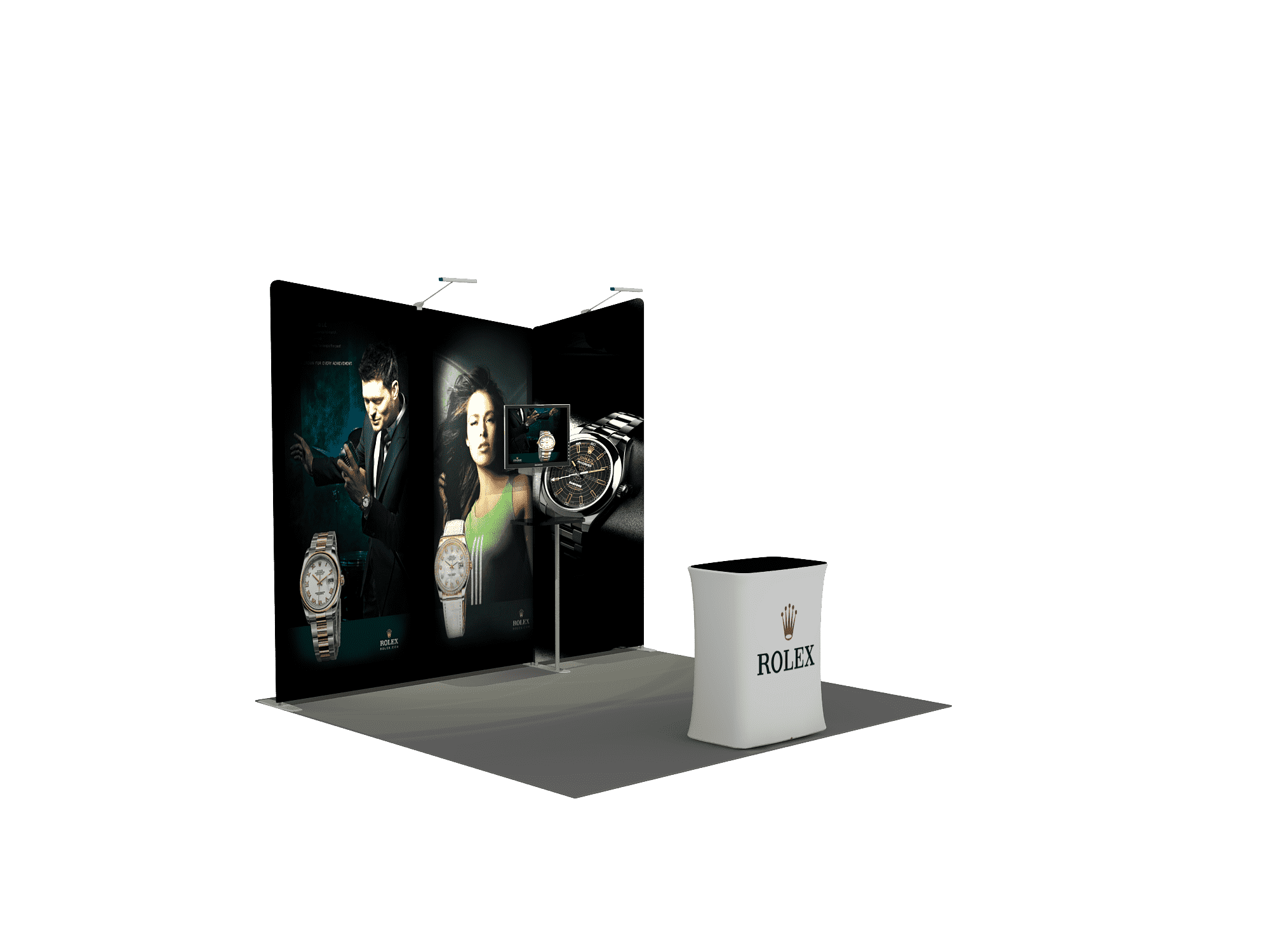 Pantalla de exhibición portátil de 3m - Modelo 4