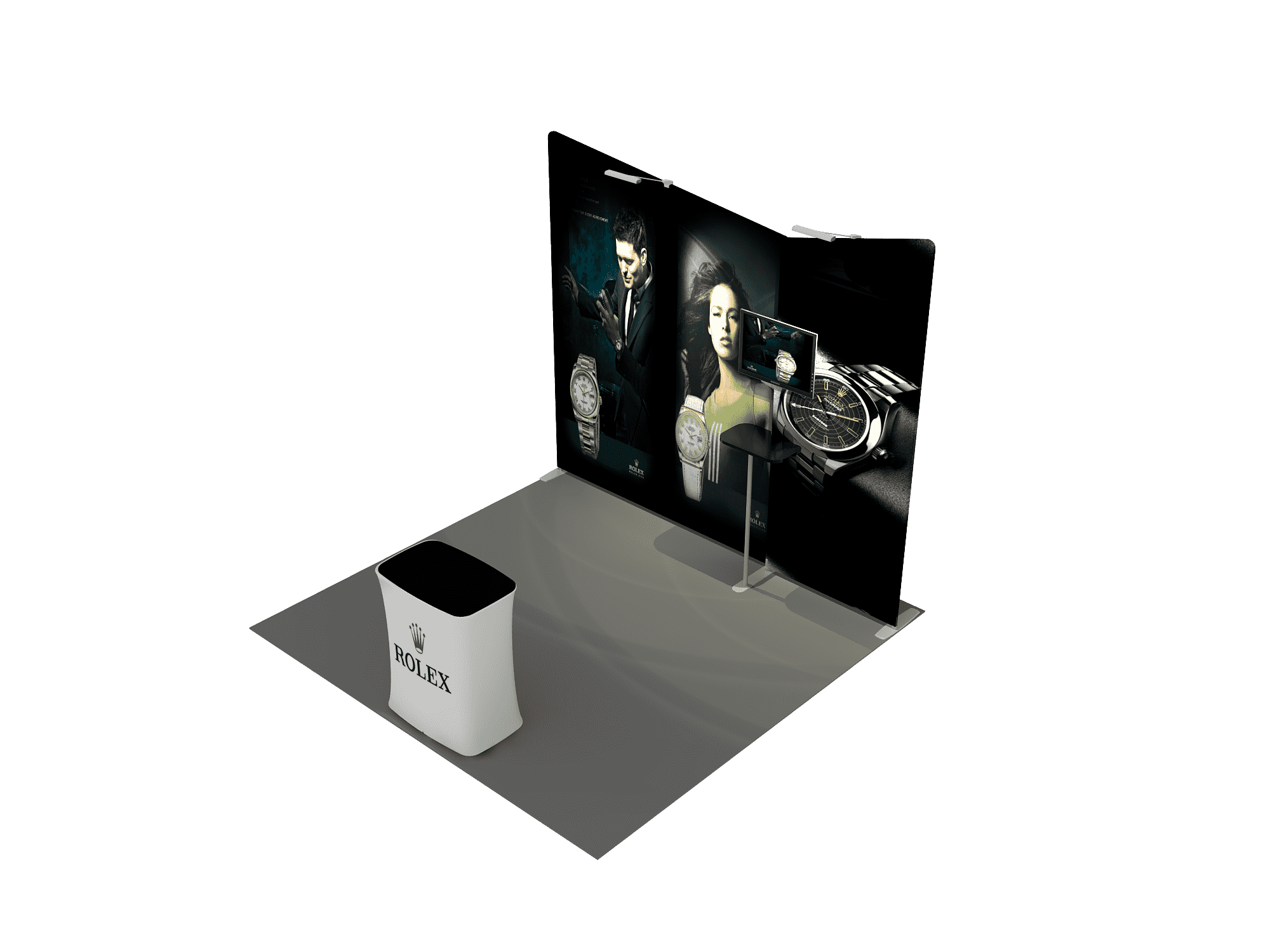 Pantalla de exhibición portátil de 3m - Modelo 4