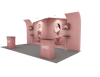 Pantalla de exhibición portátil de 3m - Modelo 3