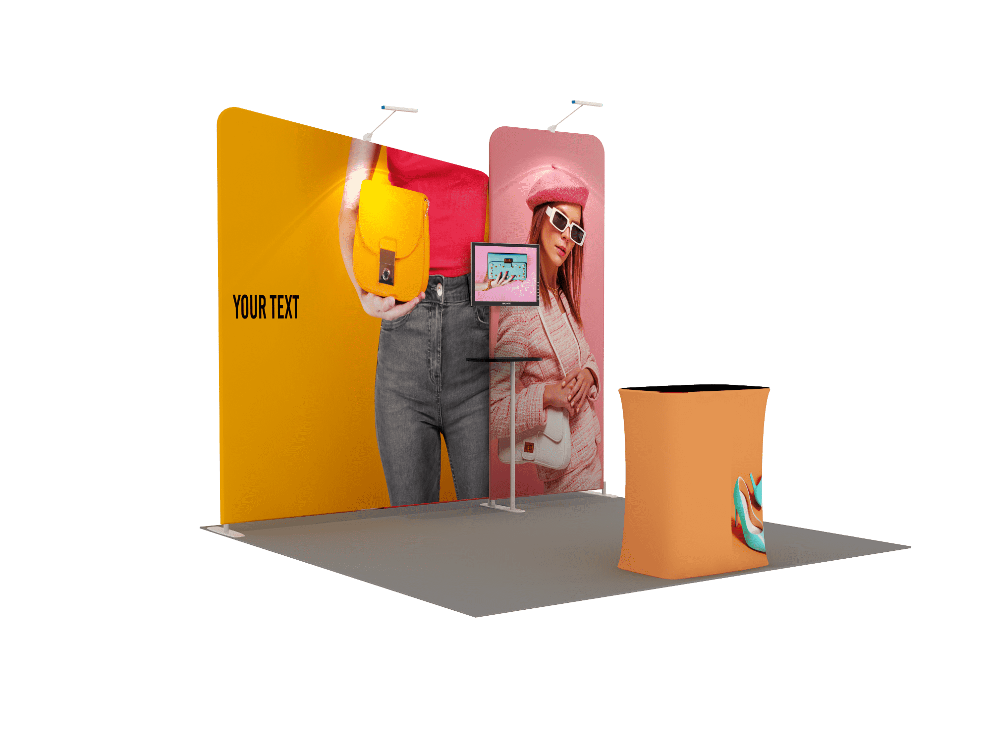 Pantalla de exhibición portátil de 3m - Modelo 7
