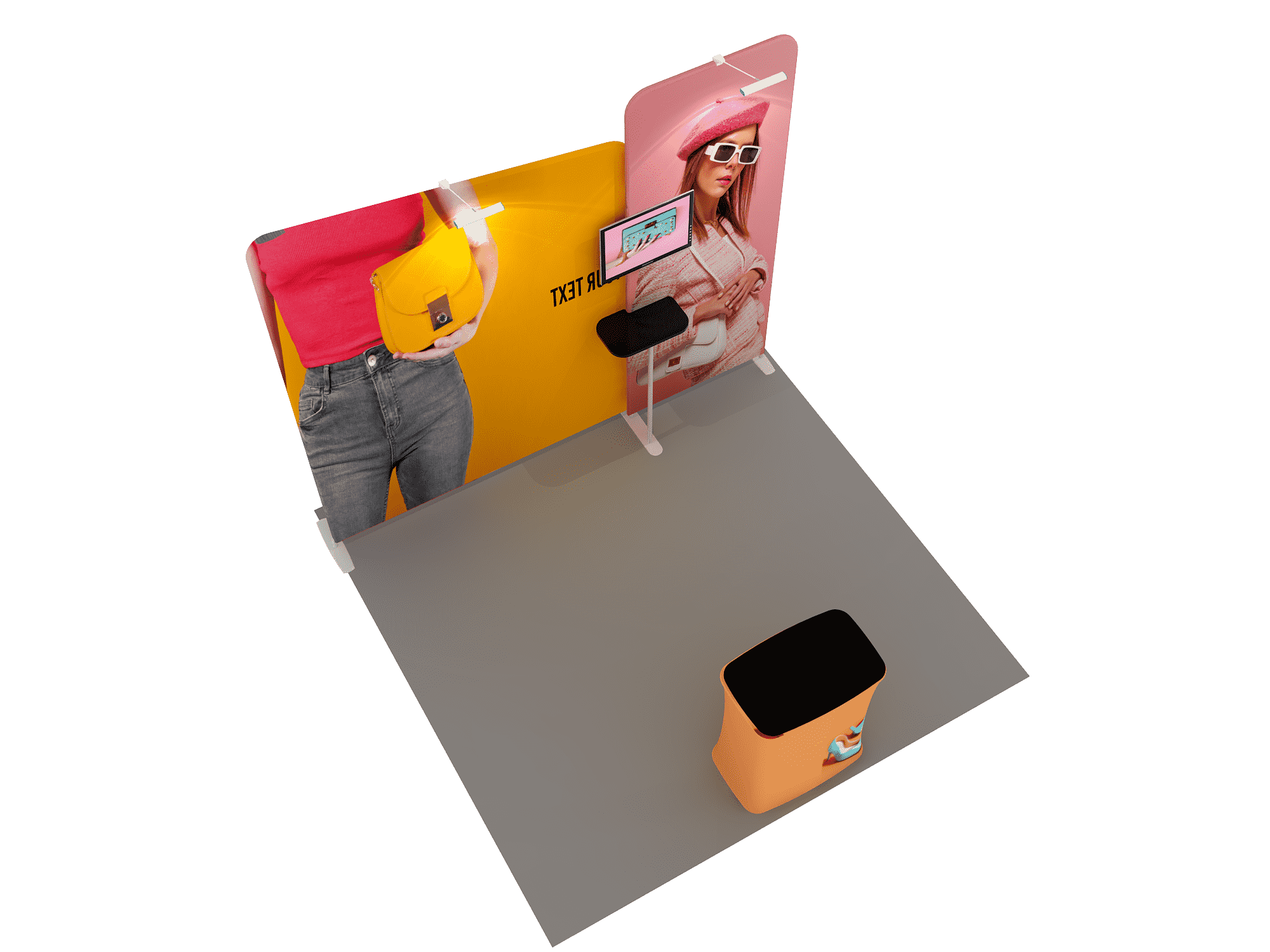 Pantalla de exhibición portátil de 3m - Modelo 7