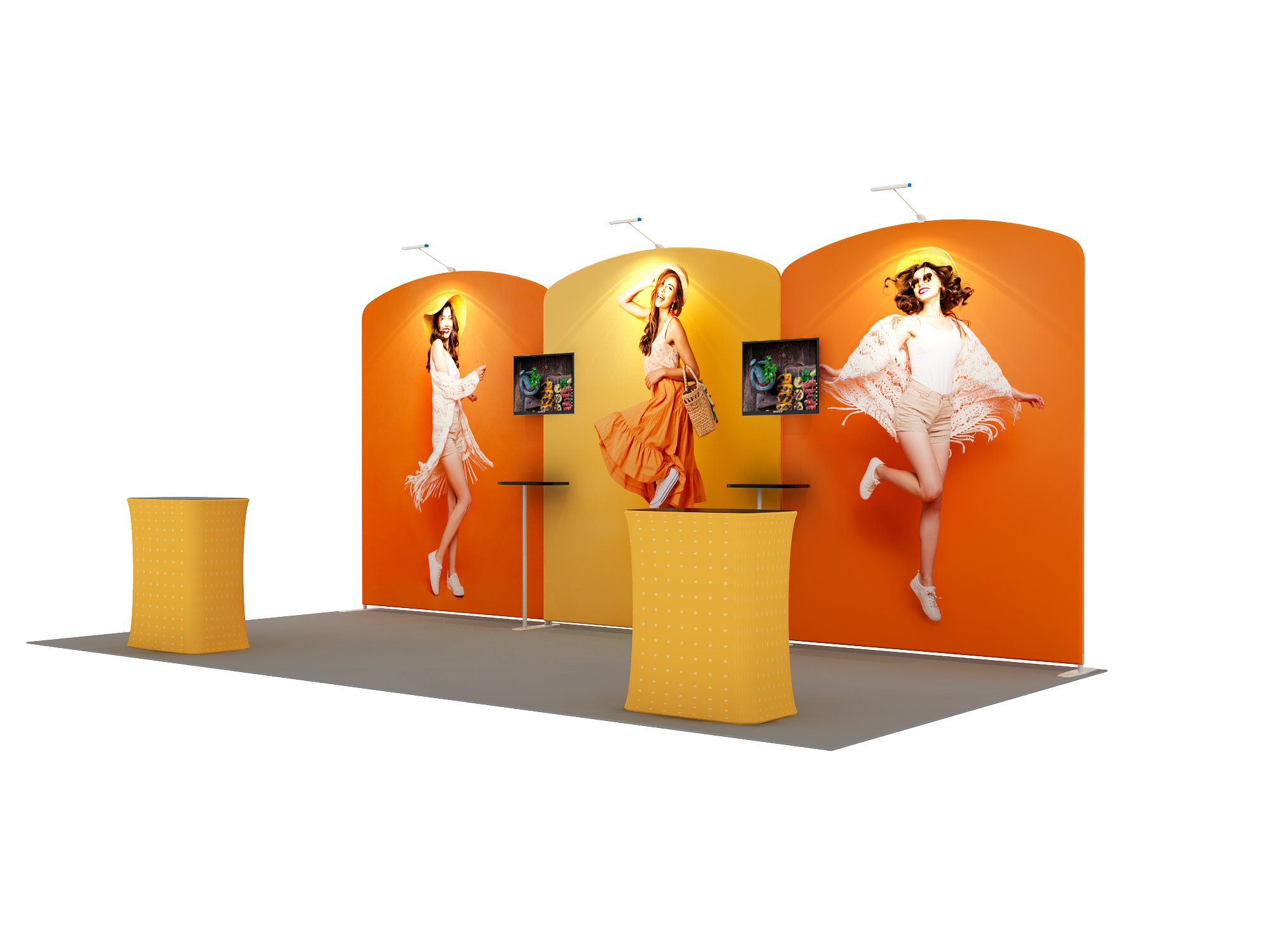 Pantalla de exhibición portátil de 6m - Modelo 11