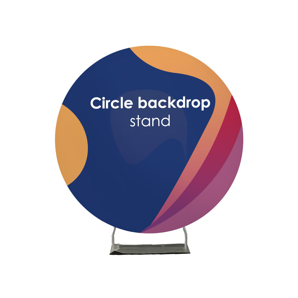 The Boss Baby Themed Circle Round Photo Booth Backdrop
