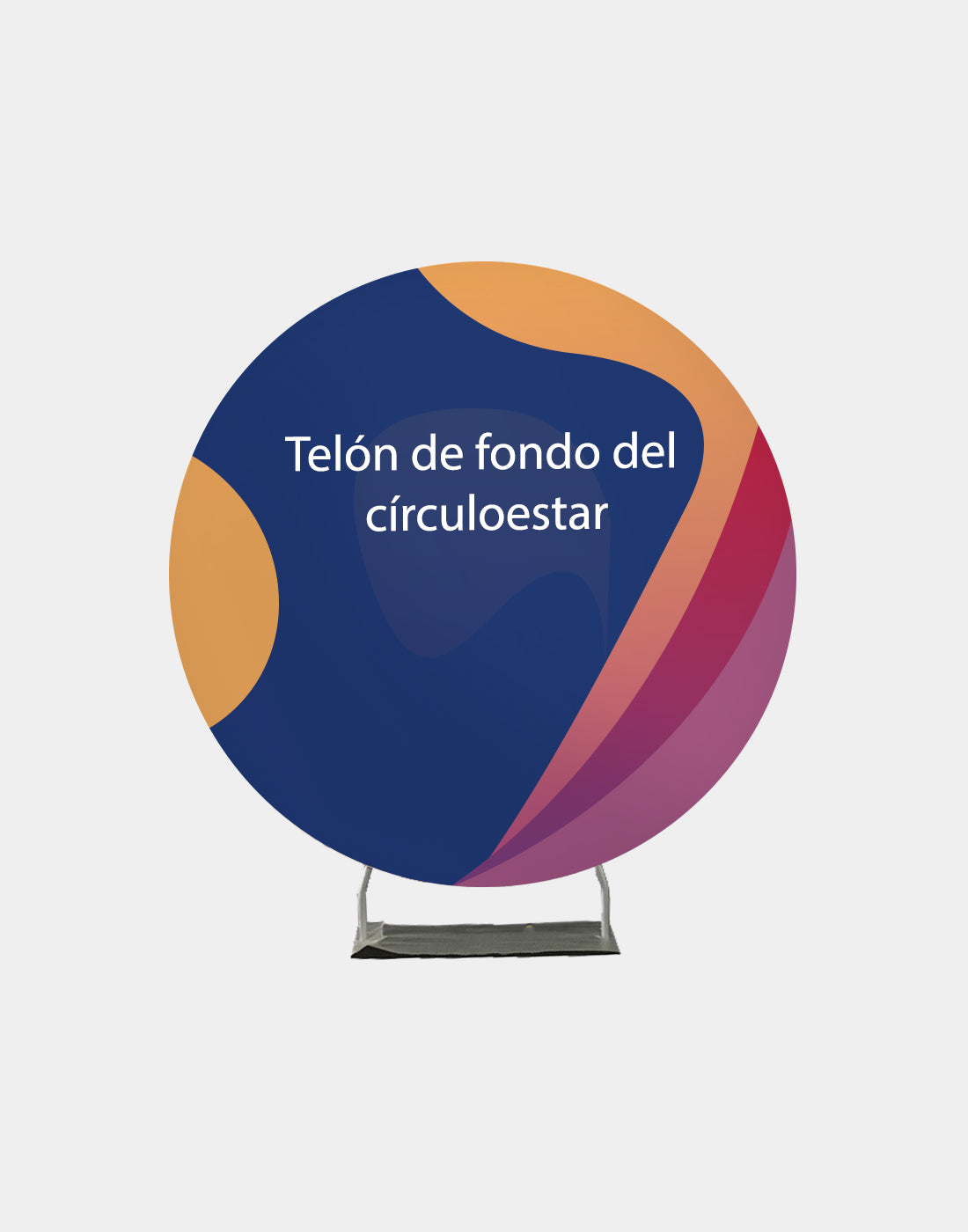 Soporte de marco redondo prediseñado para fiestas/eventos/bodas