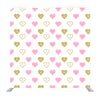 Fine seamless texture of colorful hearts Backdrop