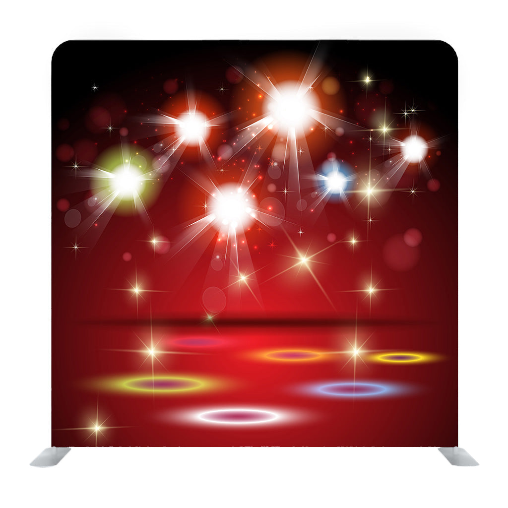 Glowing Spotlight Background Media Wall