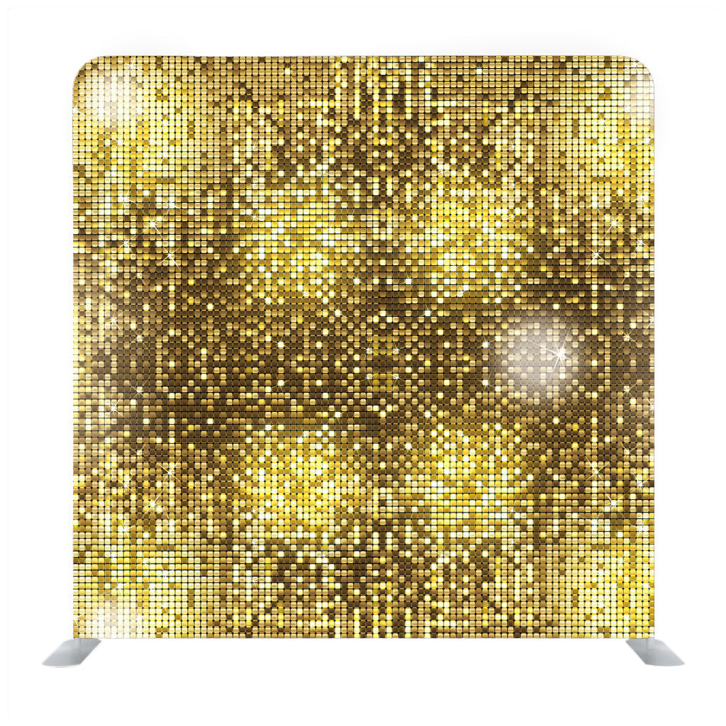 Gold Cross Stitch Backdrop