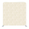 Gold and White Stripped Hexagon Backdrop