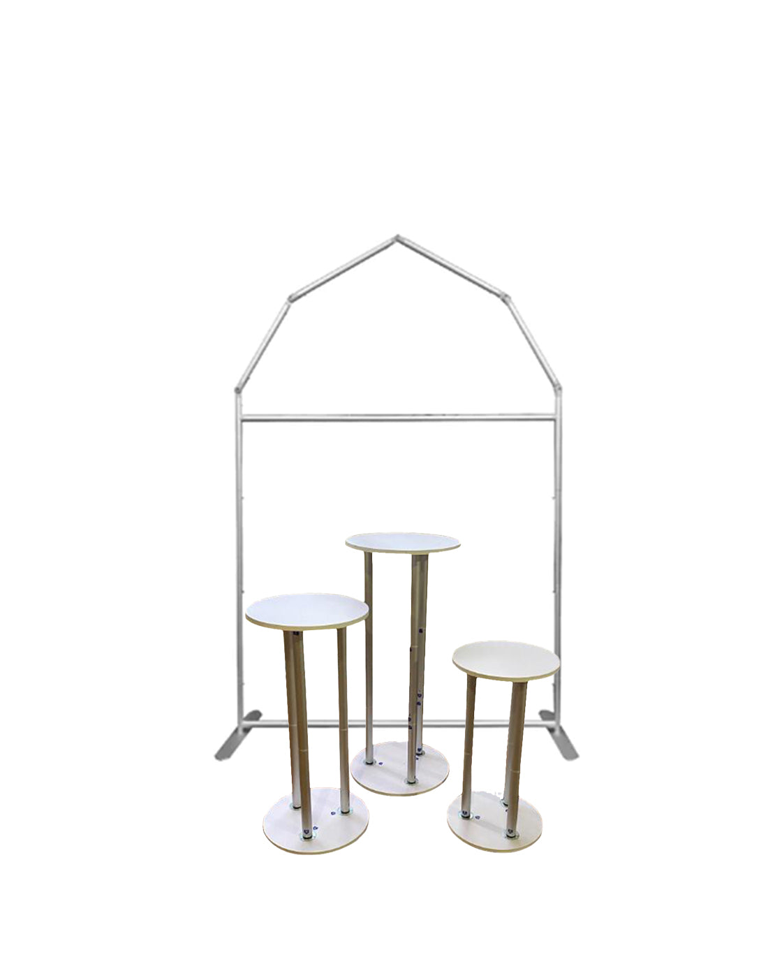 Soporte de casa con zócalo