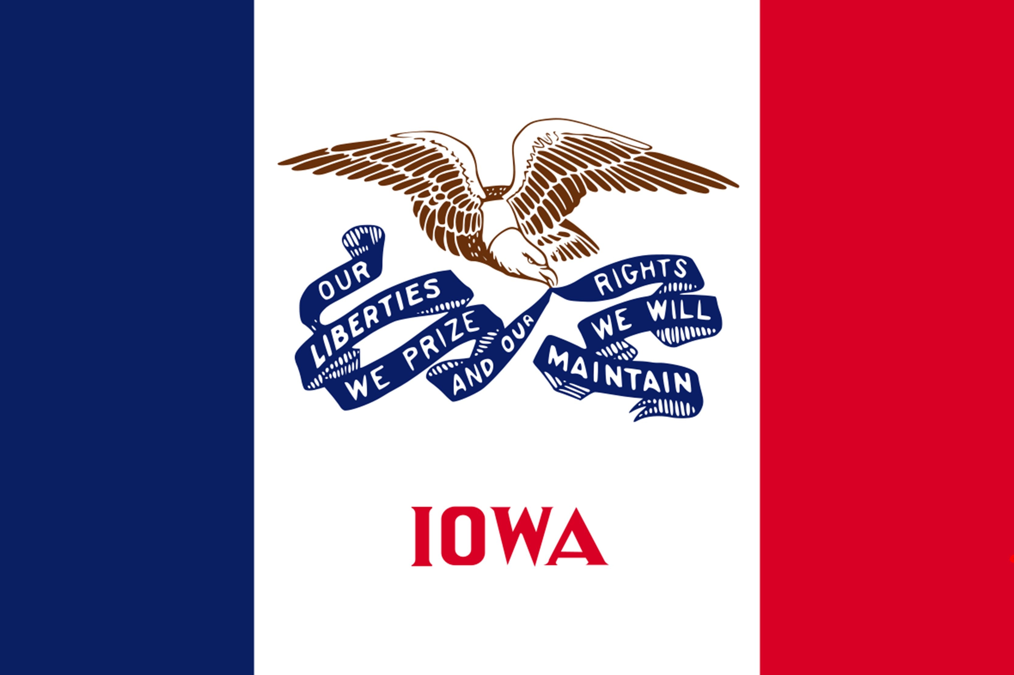 Iowa State Flag