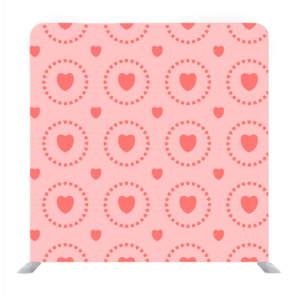 Love hearts Pattern Backdrop