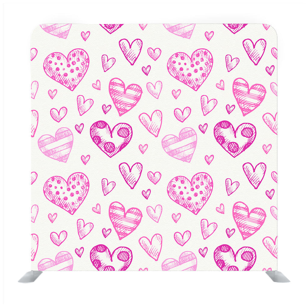 Love Hearts  Pattern Background Backdrop
