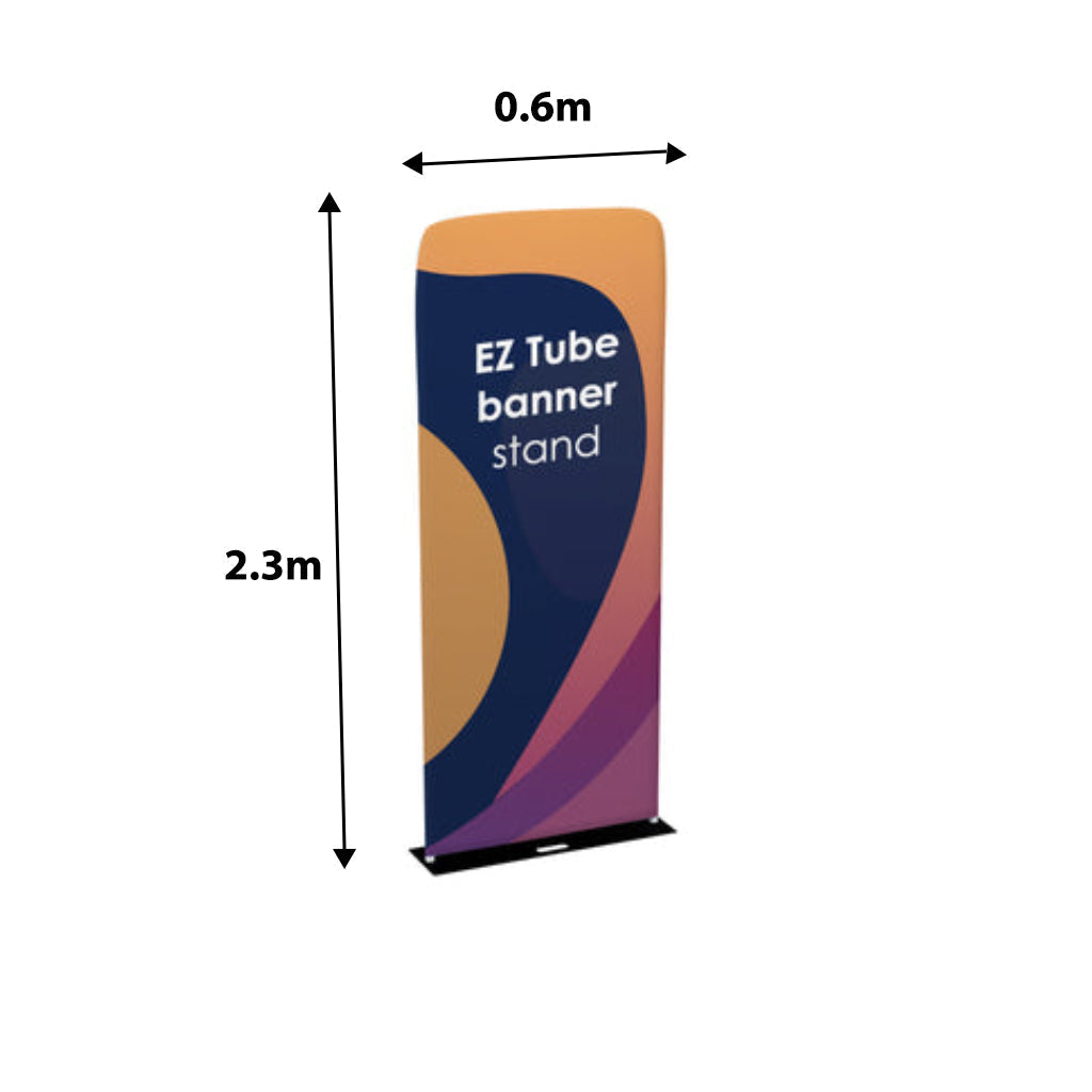 Soportes EZ Banner para pantallas de ferias comerciales