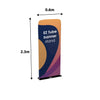 Soportes EZ Banner para pantallas de ferias comerciales