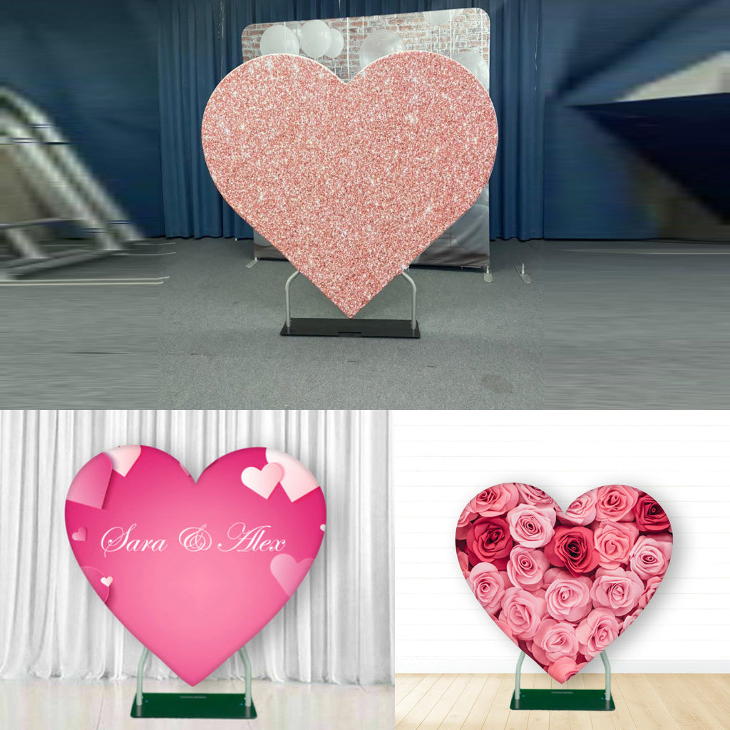 Telón de fondo del soporte del corazón