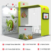 Premium Modular L Arch TV Display Kit de exhibición para cabinas de 3m de ancho