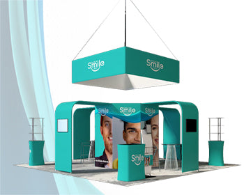 Revolucione sus exhibiciones con pantallas modulares para impresionantes stands