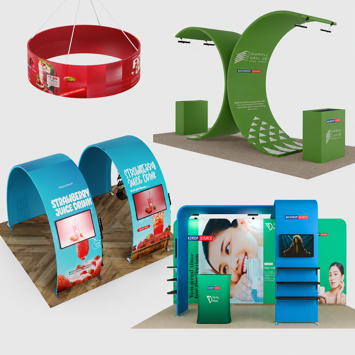 3m x 6m Exhibition Stands
