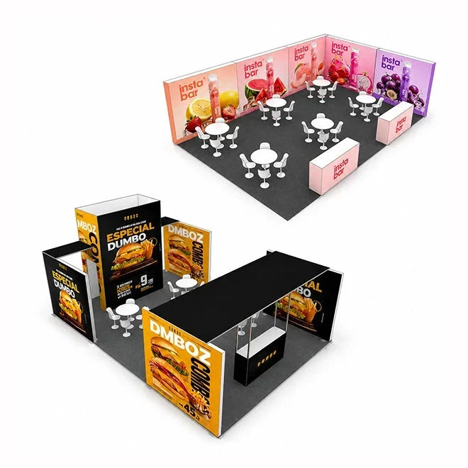 9m x 6m Exhibition Stand Kits