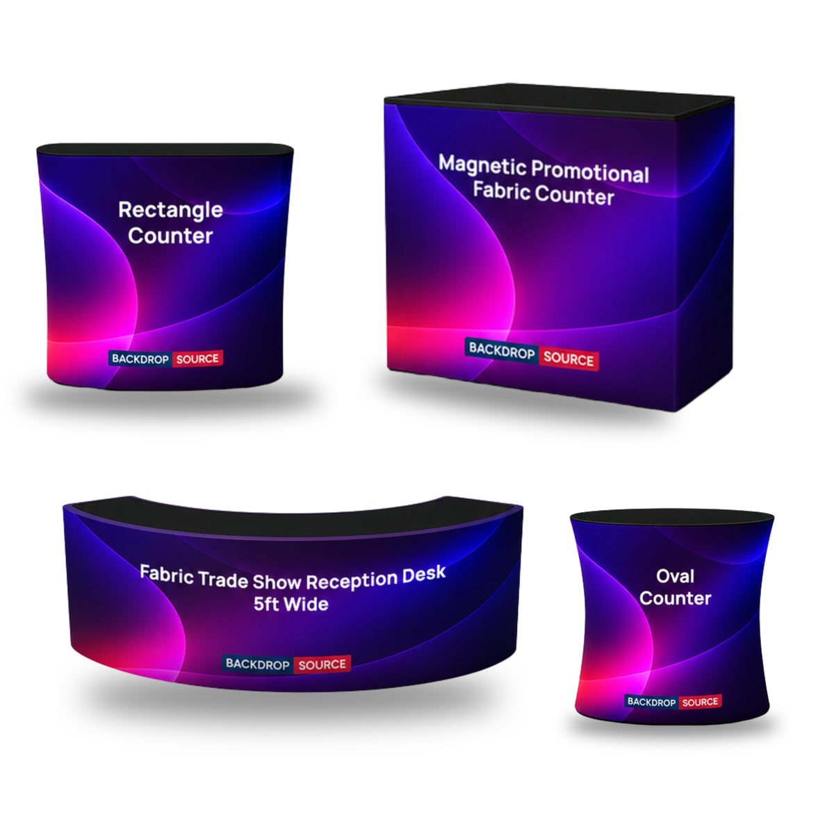 Custom Trade Show Counters & Podiums