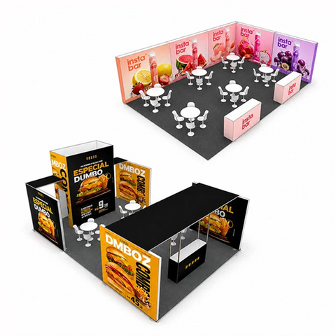 9m x 6m Exhibition Stand Kits