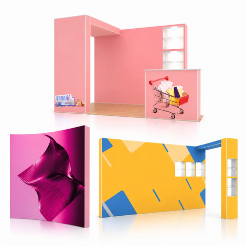 SEG Pop-Up Fabric Displays