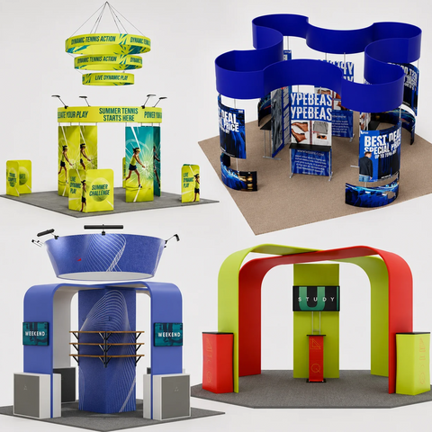 6m x 6m Island Exhibition Stands