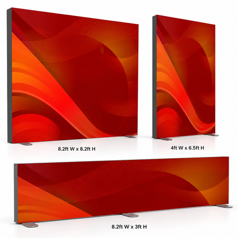 Non-Backlit SEG Fabric Displays