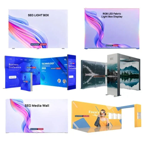SEG Fabric Media Walls & Displays