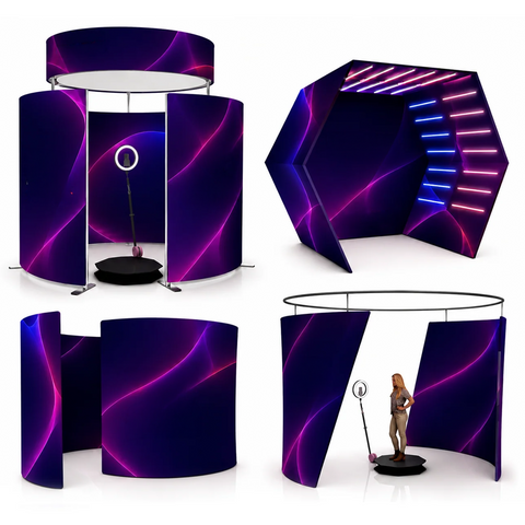 Photo Booth Backdrops & Enclosures