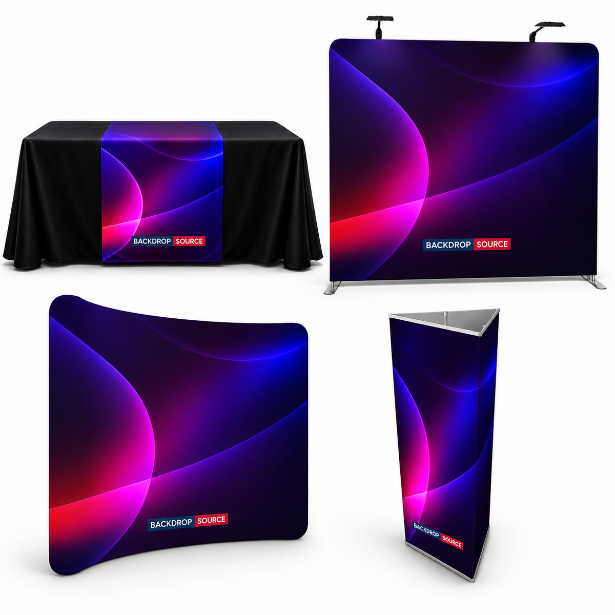 6m Trade Show Displays & Backdrops
