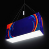 Backlit Rectangle Hanging Banner