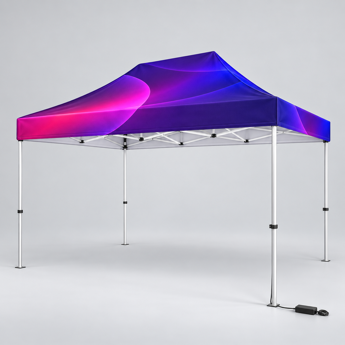 Lighted Canopy Tent – 4.5m x 3m (LED Frame)