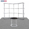 3x3m Curved Popup Exhibit Pro 3-in-1 Display Kit with Illume Lights