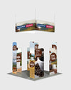 Portable Exhibit Display 3m x 3m - Model 36