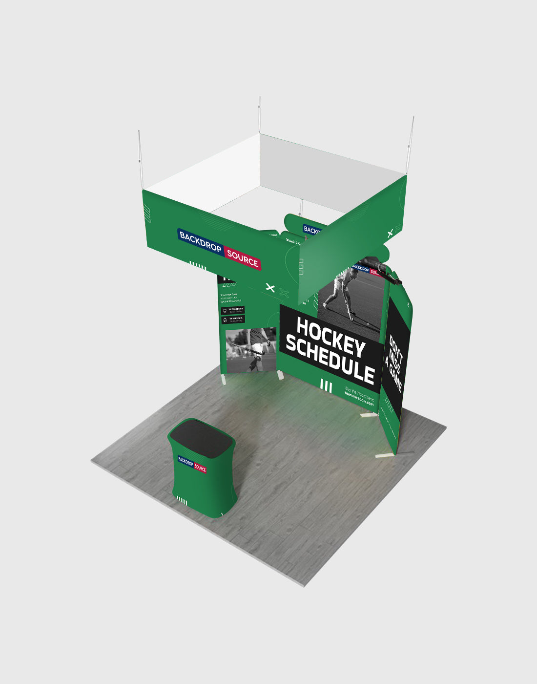 Portable Exhibit Display 3m x 3m - Model 32