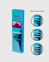 SEG Popup Display with TV Mount & External Shelves