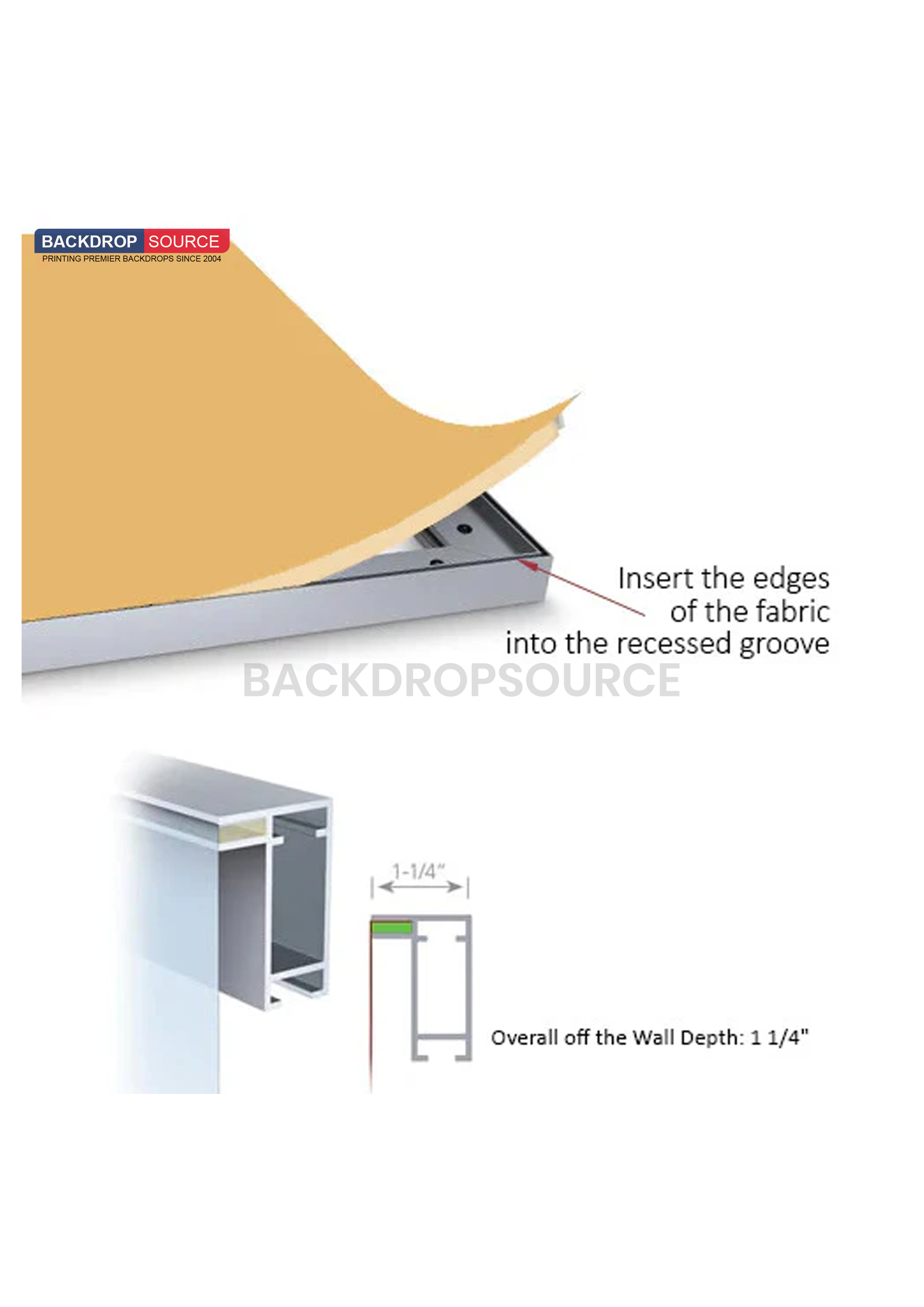 SEG Fabric LED Backlit Light Box