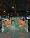 5x3m Magnetic Fabric Booth Wall with 9 Panels