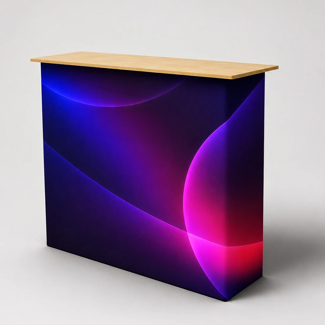 Table Pop Up Fabric Display Counter (For Podium & Booth Exhibitions)
