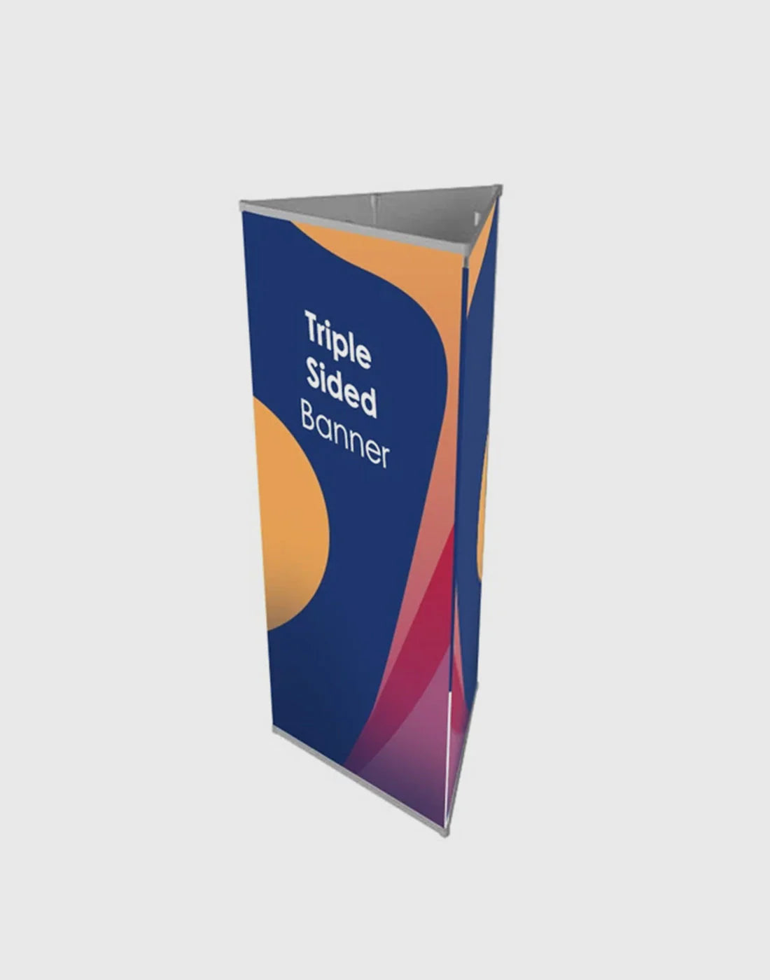 Modular Triangle Banner Display Stand