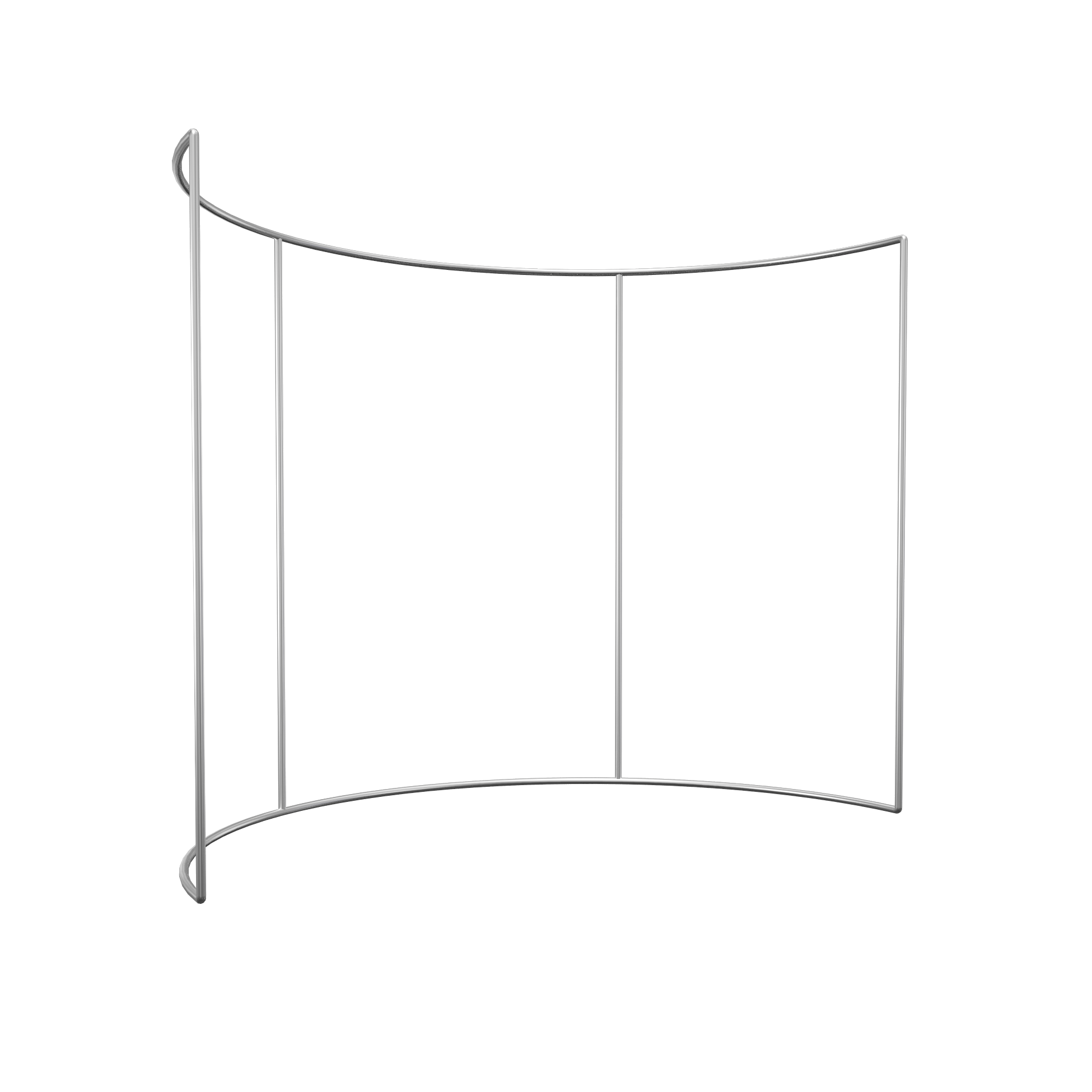 180° Curved Exhibition Booth Wall